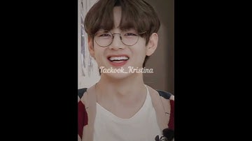 Taehyung with glasses! 💜 #bts #taehyung #shorts