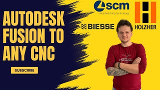 Autodesk Fusion to Holzher/SCM/Biesse