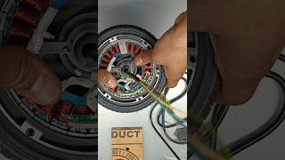 Hoverboard BLDC Motor Open & Wiring Check 🔧⚡️ #tech "📄