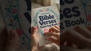 Virtuous Bible Verses Coloring Book for Girls Ages 8-12