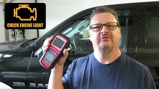 Check Engine Light - RAM 1500 - Diagnose with Autel AL619 OBDII Scanner | P0456 Code