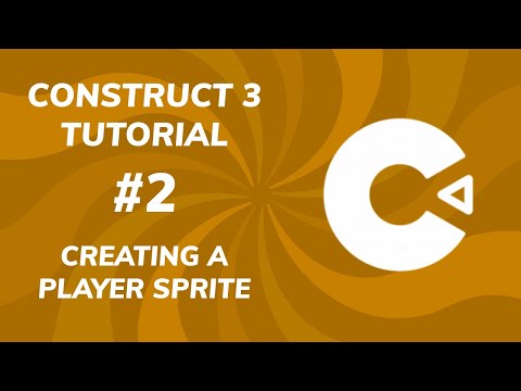 #2 Creating a Player Sprite (Construct 3)