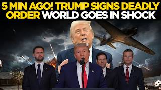 LIVE | Trump Declares EMERGENCY From Whitehouse; Drops NUCLEAR Bombshell On Iran, Russia, China