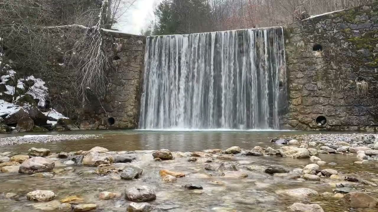 Birdsong and Waterfall in Perfect Harmony | 30 Minutes of Natural River & Waterfall Sound