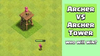 Every Level Archer VS Every Level Archer Tower | Clash of Clans screenshot 5