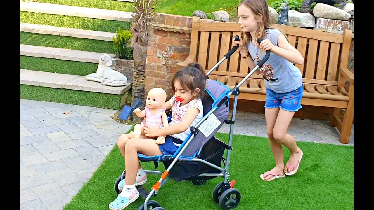 Playing with My Sister and Baby Doll YouTube