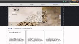 Website.com Creating A Web Page Using The Website Builder