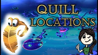 Galleon Galaxy Quill Locations |Yooka-Laylee (Switch)