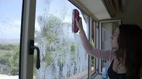 The Glider Magnetic Window Cleaner | Tyroler Bright Tools #cleaning #diy #windowcleaner #clean