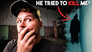 (THE NIGHT I WAS NEARLY KILLED!) Psycho Killer Came After Me in Abandoned House using Randonautica