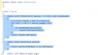 Extension Methods