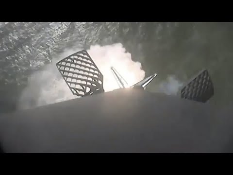 SpaceX CRS-16: Falcon 9 first stage water landing