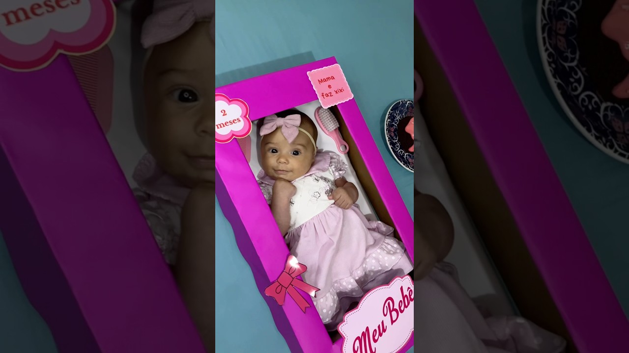 2 meses da minha bebê reborn 💕 