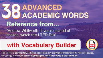 38 Advanced Academic Words Ref from "Andrew Whitworth: If you