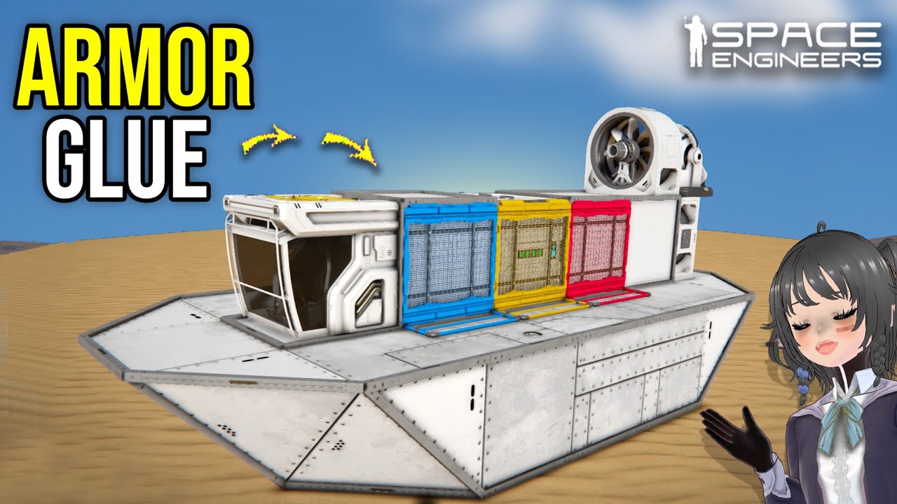 This Structural Clamp Trick Improves Ship Armor, Space Engineers - YouTube