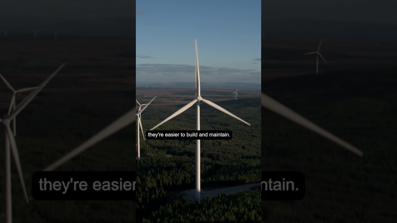 How onshore wind power works 🌬️⚡