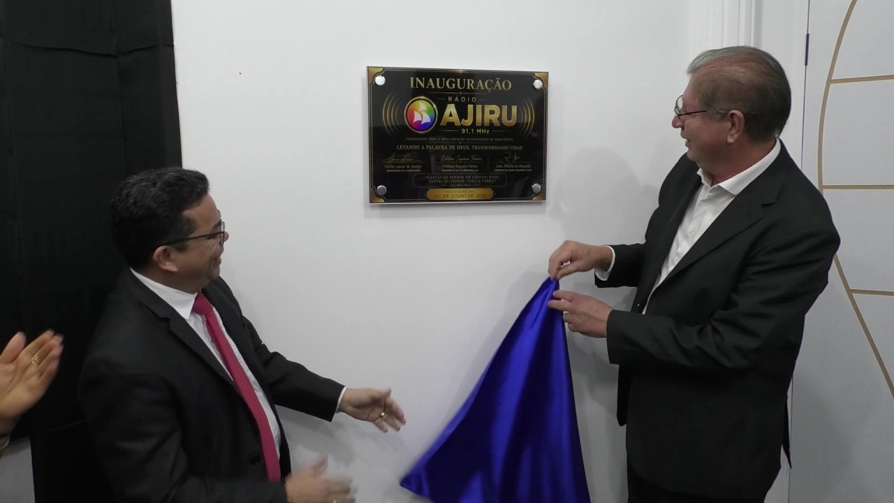RÁDIO AJIRÚ FM: 1° EMISSORA VOLTADA PARA O PÚBLICO EVANGÉLICO É INAUGURADA EM BRAGANÇA