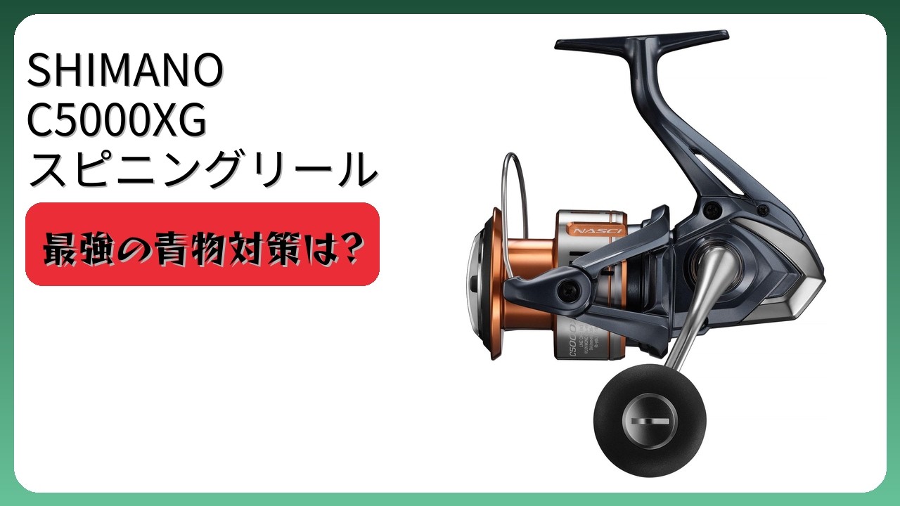 レビュー (2026): SHIMANO シマノ C5000XG スピニングリール。まとめ