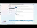 Facebook Update for CMP (Earning Eligibility) @SameanReaction