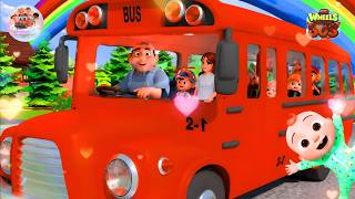 🚍 [1 MINUTE LOOP] Wheels on the Bus Sound Variations Remix 🎶 | Fun Music Versions | JollyMixKidsTv