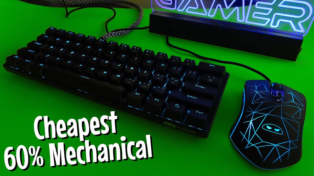 Cheapest 60% Mechanical Gaming Keyboard | MageGee MK-Mini Review | Budget  Buys Ep. 64