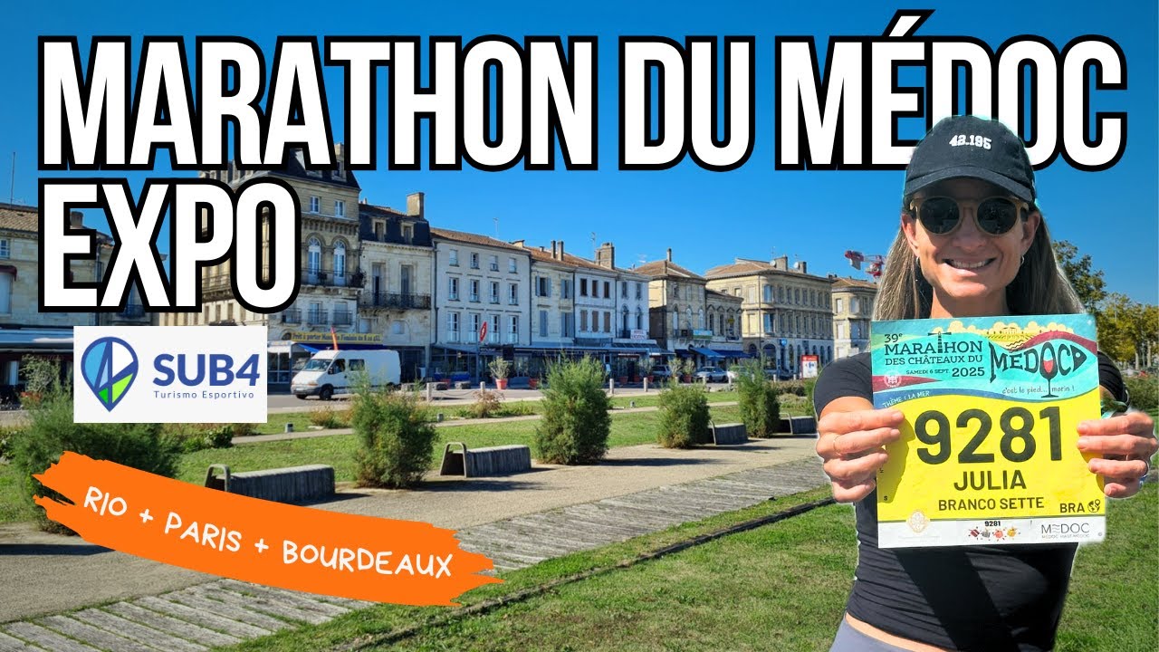 EXPO MARATONA DU MÉDOC 2025 // VLOG PARIS & BOURDEAUX