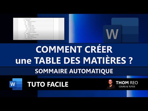 Vidéo: La préface est-elle incluse dans la table des matières ?