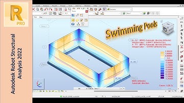 Modeling Swimming Pool (Walls) - Autodesk Robot