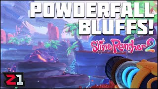 Saber Slimes, Snow, And MORE ! Exploring Powderfall Bluffs! Slime Rancher 2 Update