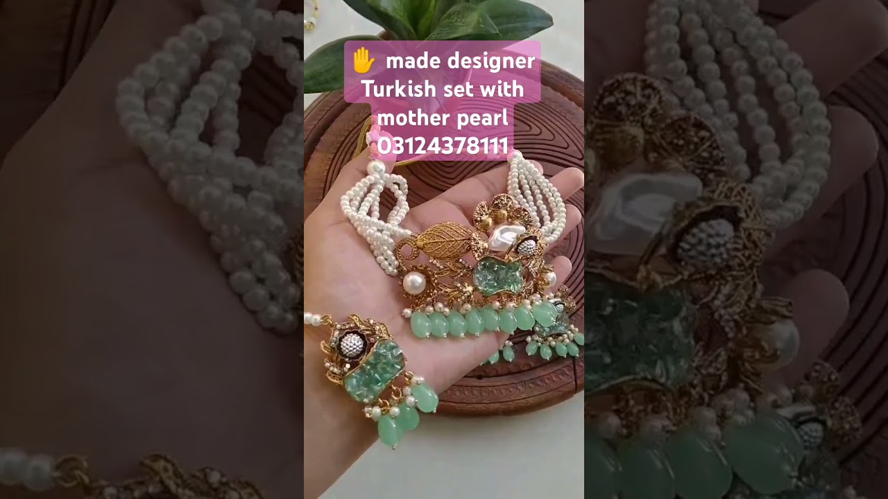 designer turkish set with motherpearl 03124378111 #