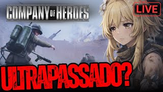 Voltando pro Grande Conflito no Company of Heroes 2 e 1 Contra Reich Alemão⚡ - COH2 e COH1 Live 43