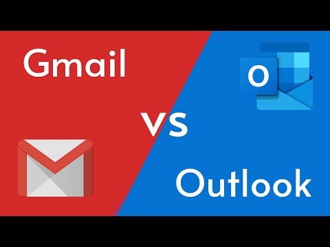 Vidéo: Différence Entre Gmail Et Outlook 365