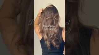 Blowout Tutorial (Straightener) ✨ | #blowout #hairtutorial #blowouthair #hairtok #hair