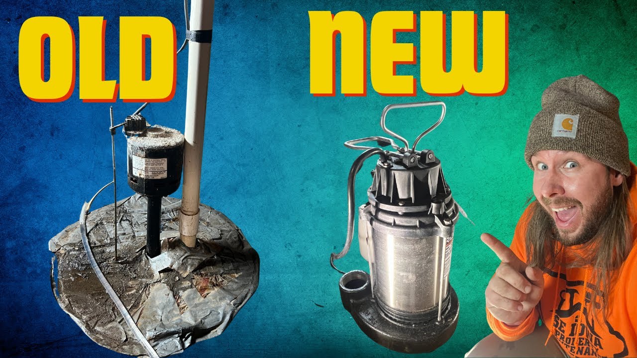 How to Replace a Sump Pump, Don't let your Basement Flood!