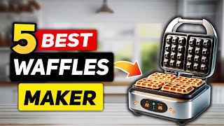 Top 5 Waffle Maker On Amazon 2024   Which One Surprised us!