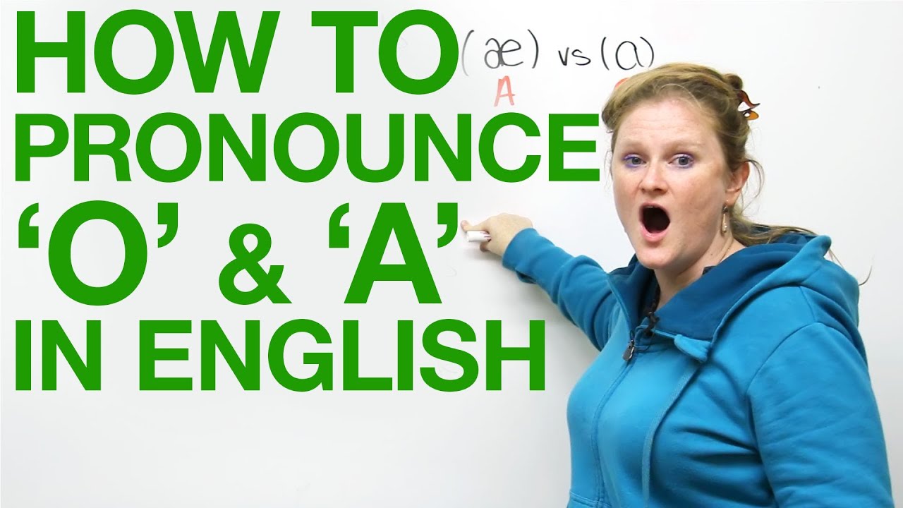 Vowel Pronunciation A O Youtube