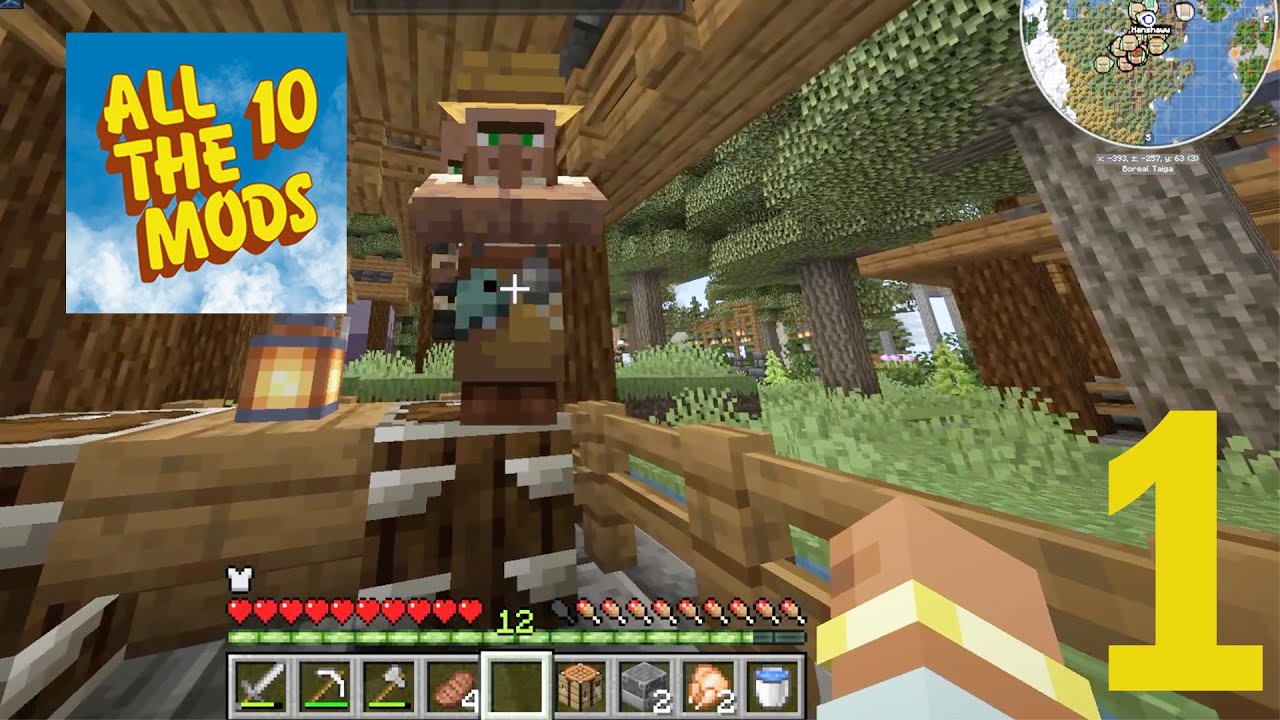 All The Mods 10 EP 1 - We Have a Lot to Learn - YouTube
