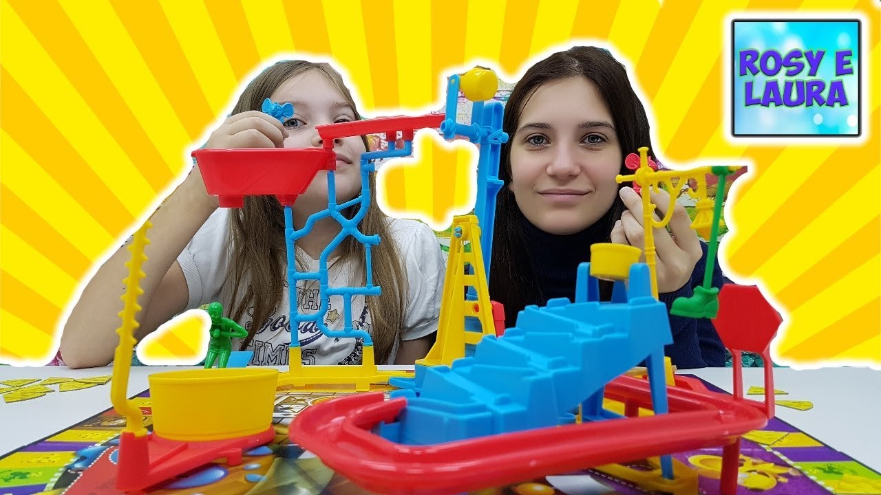 TOPINI IN TRAPPOLA GIOCO DA TAVOLO scatena una divertente reazione a catena e cattura il topo TOPINI IN TRAPPOLA GIOCO DA TAVOLO scatena una divertente reazione a catena e cattura il topo