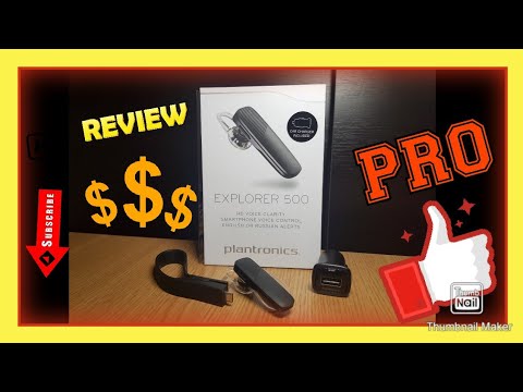 Unboxing Plantronics EXPLORER 500 (HD Voice)