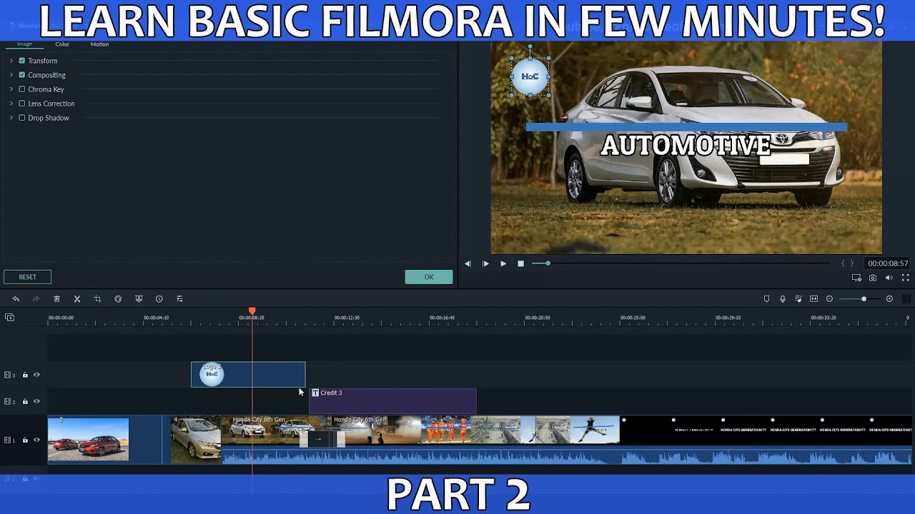 Part 2 | Learn How to use Basic Filmora in few Minutes | For Beginners ...