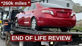 Saying Goodbye. How reliable are 2007-2011 Toyota Camry Hybrids?