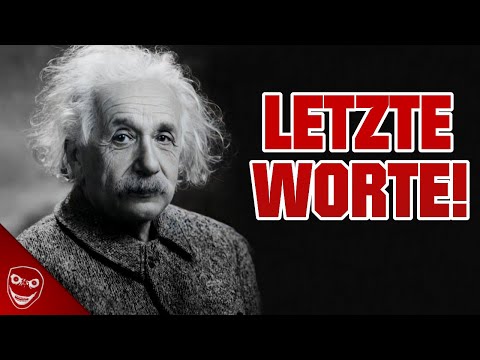 Albert EINSTEINS Mysteriöse LETZTE WORTE! #Shorts