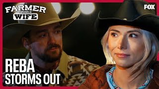 Reba Sends Herself Home in a Dramatic Exit | Farmer Wants A Wife