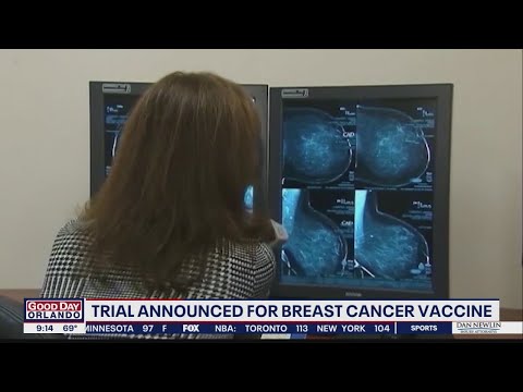 Trial announced for breast cancer vaccine