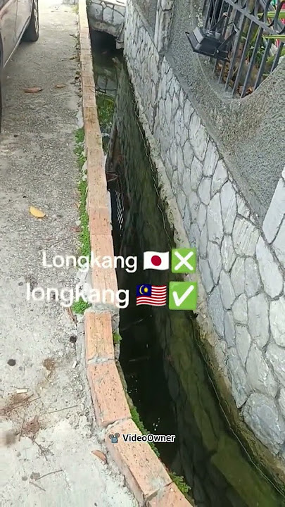Wow! Mcm tak caya longkang ni kt Malaysia.. 👍🏻