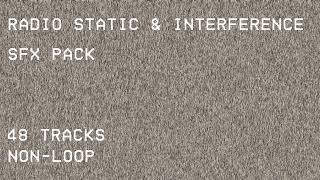 Radio Static & Interference SFX Pack (Sample)