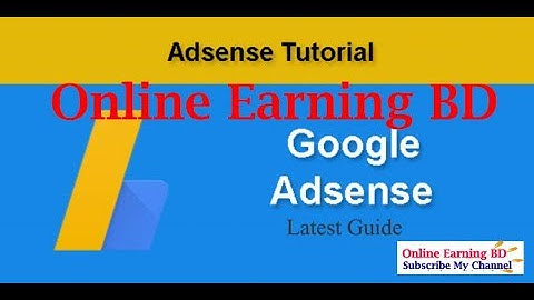 How to make a google adsense and admob account bangla tutrial