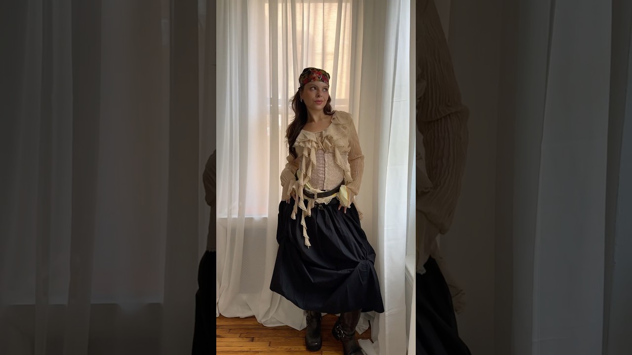 Easy Last Minute DIY Halloween Costume | Pirate Costume 