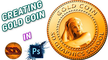 Creating Gold Coin In Photoshop CS6 - SD Creative Productions