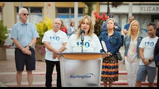 City of Burlington Marks 150  Anniversary in 2023